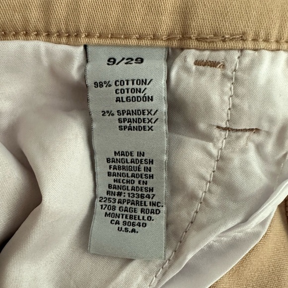 Willow Cargo Pants  Beige SZ 9/29 NWOT - Picture 7 of 8